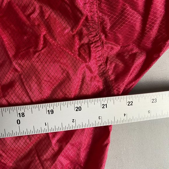 Columbia Jacket Girls‎ 14 16 Windbreaker Hooded Lined 90s Youth - Picture 9 of 10